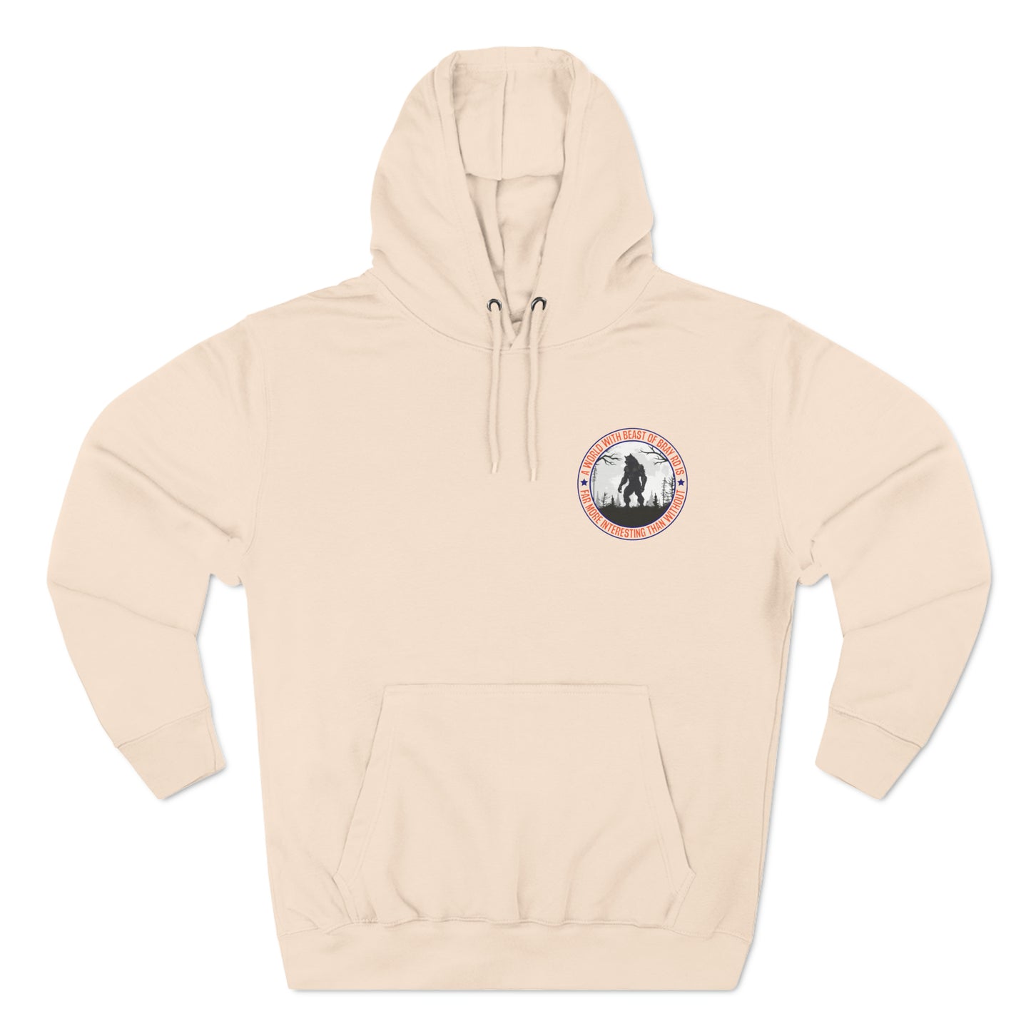 Beast of Bray RD- Three-Panel Fleece Hoodie